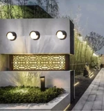 Уличное светодиодное водонепроницаемое креативное настенное бра для загородного дома для беседки для ограждения для коридора