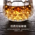 Glass Diamond Water Cup Creative Crystal Wine White Wine Champagne Wine Wine Glass Glass Cup Hộ gia đình châu Âu - Tách