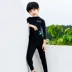 Bộ đồ lặn cho trẻ em Hàn Quốc quần dài tay chống nắng khô nhanh chia hai hoặc ba bộ đồ bơi cho bé trai và bé gái - Bộ đồ bơi của Kid đồ bơi elsa Bộ đồ bơi của Kid