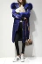Chống giải phóng mặt bằng đặc biệt cung cấp xuống áo khoác nữ phần dài 2018 mới của Hàn Quốc phiên bản của lỏng dày lớn cổ áo lông thú áo khoác nữ triều Xuống áo khoác
