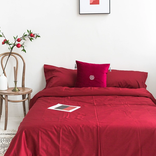 Fomoday Hi персонажи бархатная подушка вышивая кисточка Свадьба Shuangxi Plound Пара новых домов, чтобы организовать украшение свадебной комнаты