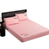 Mùa hè giường màu rắn 笠 đơn mảnh bông non-slip giường bìa nệm bìa 1.5 1.8 m giường nâu mat Simmons bảo vệ bìa Trang bị Covers