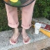 Hàn quốc phiên bản của chic flip-flops nữ mùa hè phẳng mặc mềm dưới slip dép toe và dép đi trong nhà bãi biển dép ins giày crocs nữ Dép
