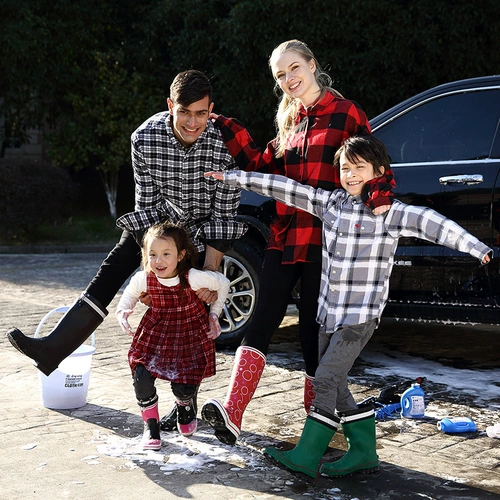 BL Rain Sheng Мужская водяная обувь вентилятор Shunxia Rain Boots