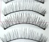 Đài Loan làm bằng lông mi giả 216 bông cuống siêu mô phỏng trang điểm ngắn màu nude dài và lông mi thật - Lông mi giả