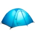 Mu Gaodi Đầy màu sắc hai lớp hai lớp silicon siêu nhẹ Cắm trại ngoài trời cắm trại mưa gió - Lều / mái hiên / phụ kiện lều Lều / mái hiên / phụ kiện lều