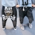 Quần cho bé thu đông 1-3-5 tuổi Quần jeans 6 bé trai 2019 xuân hè mới cho bé Quần Harlan phiên bản Hàn Quốc của thủy triều - Quần jean quần sooc bò bé gái Quần jean
