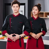 Catering Chef Одежда рабочая одежда мужская лето в новом стиле ресторан кухонная одежда для выпечки
