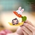 Hàn Quốc phụ kiện tóc acrylic Giáng sinh mỏ vịt clip bangs clip tóc chải lược chải chuốt bên clip headband thỏ kẹp tóc - Phụ kiện tóc