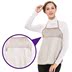 Bộ đồ bảo vệ bức xạ, bốn mùa, công sở, áo vest đích thực, quần áo, sling, mặc tạp dề, váy bà bầu bằng sợi bạc áo yếm 2 lớp chống bức xạ cho bà bầu Bảo vệ bức xạ