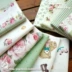 vườn xanh hoa bông twill bông vải quần áo em bé tươi quần áo trẻ em lolita váy vải diy - Vải vải tự làm vải cotton nỉ Vải vải tự làm