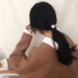 Hàn quốc đơn giản ins gió ban nhạc cao su tóc dây mũ thiết kế niche gió lạnh cổ điển vòng tóc nữ F023