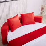 Новый продукт Большая круглая кровать мода принцесса кровать двойная свадьба мягкая кровать тематическая кровать круглую электрическую кожаную искусство 2 человека деревянная ткань искусство
