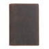 Leather Passport Bag Document Bag Passport Clip Leather Document Pack Ticket Clip RFID Cover Ví doanh nghiệp đơn giản - Túi thông tin xác thực ví đựng giấy tờ nam Túi thông tin xác thực