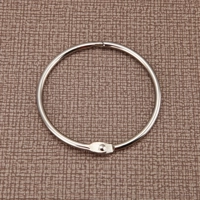 Диаметр одиночного кольца 50 мм серебряный 30 -й электричество