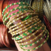 Handmade Gốc Ấn Độ Belly Dance Tây Tạng Bạc Đồng Bảy Sao Vòng Đeo Tay Tốt Multi-Vòng Tròn Vòng Đeo Tay Bracelet Bohemian Nổi Tiếng Gió Vòng đeo tay Cuff