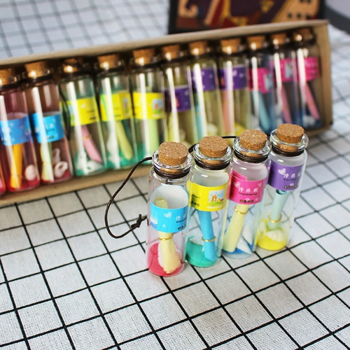 Маленькая бутылка для плавания, подвеска, 12 упаковки, подарок на день рождения, подходит для студента