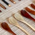 Thìa gỗ Nhật Bản Bộ đồ ăn bằng gỗ rắn zakka thìa gỗ sáng tạo dài tay cầm mật ong thìa trà thìa cà phê khuấy thìa - Đồ ăn tối Đồ ăn tối