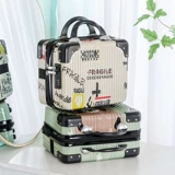 Вместительная и большая окрашенная косметичка для путешествий для ухода за кожей, ящик для хранения, коллекция 2022, 14 дюймов