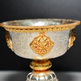 Блок фонаря с фонаря мапья Непал Чистое медное золото золото