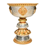 Блок фонаря с фонаря мапья Непал Чистое медное золото золото