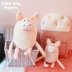 Heo búp bê sang trọng đồ chơi lười gối căng bông bột búp bê lợn cô gái cầm búp bê ngủ Hàn Quốc siêu dễ thương - Đồ chơi mềm gấu bông totoro Đồ chơi mềm