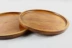 Gỗ ba mảnh đĩa khay gỗ khay gỗ đĩa gỗ đĩa trái cây trà đặt khay lưu trữ