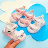 Детские сандалии, нескользящие летние шнурки для раннего возраста, дышащая детская сумка подходит для мужчин и женщин, пляжная обувь, мягкая подошва, коллекция 2022