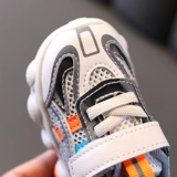 Детские дышащие туфли, нескользящая спортивная обувь для раннего возраста подходит для мужчин и женщин, белая обувь, мягкая подошва