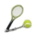 Mặt dây chuyền Tennis Trang sức Tennis Tennis Keychain Sáng tạo Quà tặng Thể thao Chuỗi chìa khóa Trang trí Quà tặng Giải thưởng Quà tặng