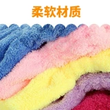 Милое быстросохнущее сухое полотенце для волос для взрослых