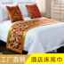 Khách sạn khách sạn bộ đồ giường bán buôn Châu Âu đơn giản khách sạn hiện đại giường khăn giường cờ giường đuôi pad trải giường Trải giường