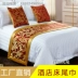 Khách sạn khách sạn bộ đồ giường bán buôn Châu Âu đơn giản khách sạn hiện đại giường khăn giường cờ giường đuôi pad trải giường ga giường everon Trải giường