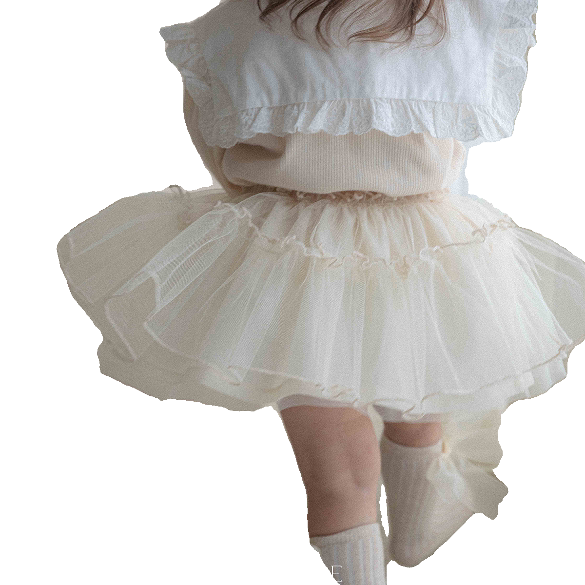South Korea purchasing HIBYEBEBE spring new baby girl yarn skirt baby cake skirt princess skirt