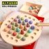 Beads nồng độ Montessori dạy học mầm non trợ bé vườn ươm đoạn đào tạo đồ chơi giáo dục 1-3-4 tuổi Đồ chơi bằng gỗ