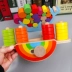 [Dad] Một Bảy sồi lớn cân đồ chơi giáo dục trẻ em trò chơi 3-4-5 tuổi của trò chơi gia đình trí tuệ Đồ chơi bằng gỗ