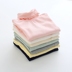 Trẻ em mùa thu và mùa đông Trẻ em gái bằng vải cotton nửa cao cổ áo thun trẻ em lớn mềm áo ve áo áo thun cho bé Áo thun
