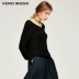 Vero Moda V-cổ thiết kế thả vai áo len phù hợp với tay áo -316413523