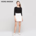 Vero Moda ren áo len cổ tròn sọc mỏng | 317324534 áo nữ đẹp Áo / áo thun