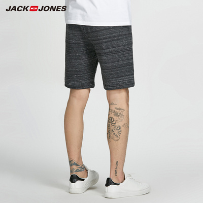 JackJones Jack Jones cotton thoáng khí mồ hôi thấm knit casual quần short thể thao 218215527
