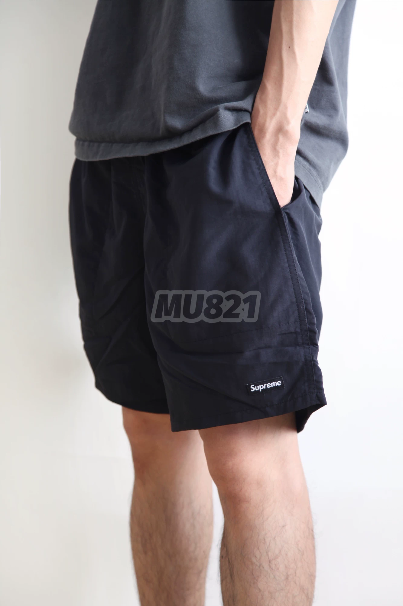 MU821 Spot SS22 Supreme Nylon водостойкие шорты, нейлон, быстро сохнут, маленькая пляжная шорт