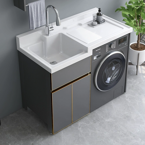 Космический алюминиевый балконный шкаф для стирки комбинации на заказ на роликовые пруд