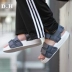 Adidas adidas dép nam giới và phụ nữ 2018 CQ2672 clover dép Velcro giày thể thao bãi biển dep quai hau Giày thể thao / sandles