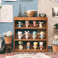 Настольная система хранения, деревянный стенд, фигурка, кукла, popmart