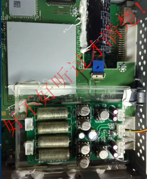 Professional grinding machine TDA7388 Modification TDA7850 Add RCA low -level output, front -level amplification