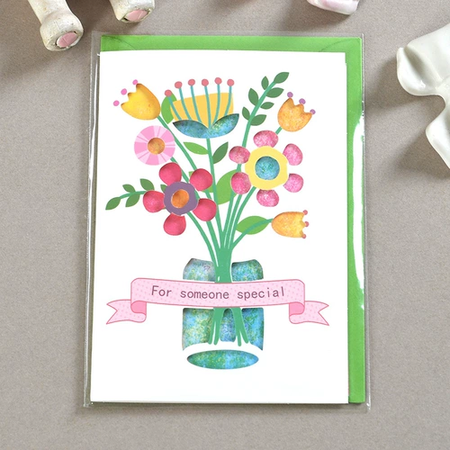 Южнокорейская творческая открытка на день рождения пожелания пожелания на заказ пользовательская иллюстрация иллюстрация.