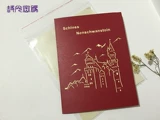 (Оптовые продажи), трехмерная открытка, трехмерный креативный лебедь, в 3d формате, Германия, подарок на день рождения, делается под заказ