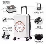 Брендовый чемодан, свежая мультяшная коробка, популярно в интернете, 20 дюймов, в корейском стиле