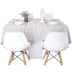 Khăn trải bàn bằng vải cotton và vải lanh nhỏ hình chữ nhật tươi nghệ thuật kẻ sọc bàn vải cà phê khăn trải bàn Bắc Âu đơn giản khăn trải bàn trang trí Khăn trải bàn