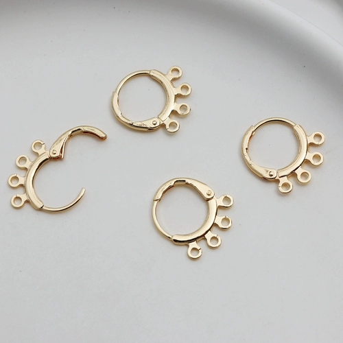 Серьги, аксессуары ручной работы, аксессуар, 14 карат, золотой цвет